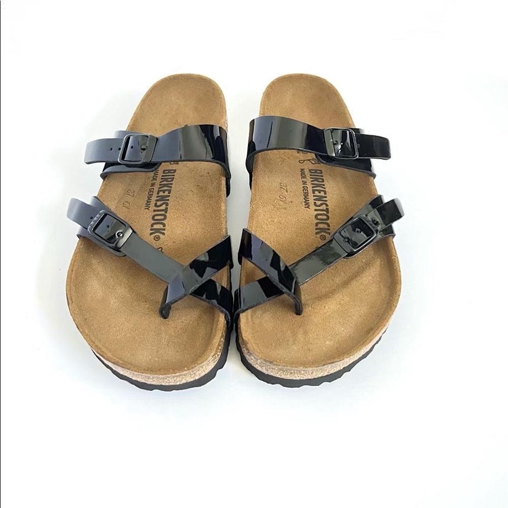 Birkenstock Mayari Birko-flor Sandals Black/Patent